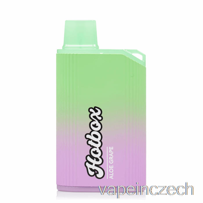 Puff Značky Hotbox 7500 Jednorázové Aloe Grape Vape Pero